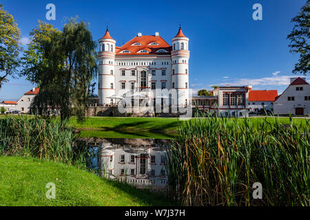 Wojanów Palast, Schlesien, Polen, Europa Stockfoto