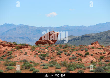 Valley of Fire State Park, 29450 Tal des Feuers Hwy, Overton, NV 89040 Stockfoto