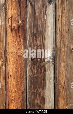 Rustikale Holzplanken Hintergrund Stockfoto