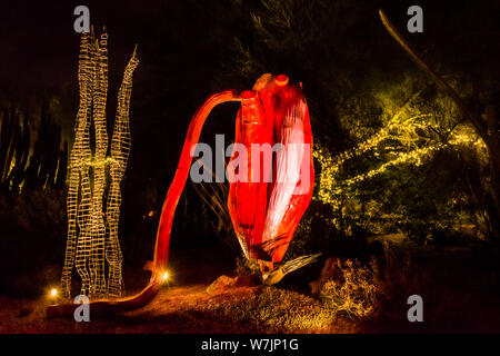 Desert Botanischen Garten Skulptur Stockfoto