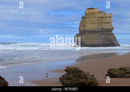 ------ Landschaft von Gibson Schritte im Port Campbell National Park entlang der Great Ocean Road in Melbourne, Victoria, Australien, 28. Februar 2016. Stockfoto