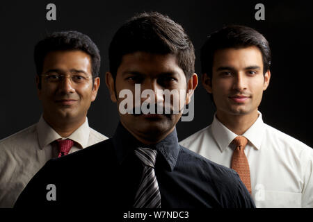 Porträt von Führungskräften der Wirtschaft Stockfoto