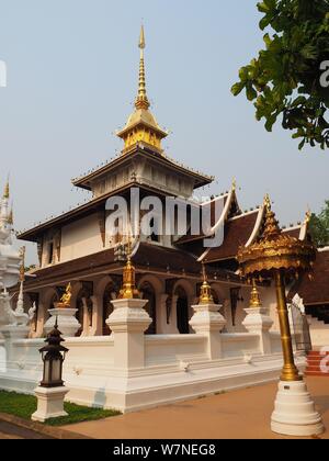 Wat Padarapirom Mae Rim Chiang Mai Stockfoto