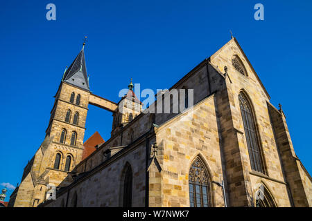 Deutschland, alten Gebäude der Kirche des hl. Dionysios oder dionys in Esslingen am Neckar Stockfoto