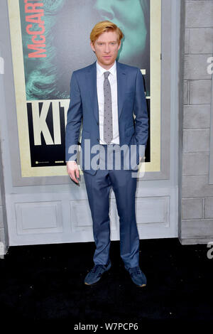 Los Angeles, USA. 05 Aug, 2019. Domhnall Gleeson bei der Weltpremiere des Films "Die Küche: Queens of Crime" an der TCL Chinese Theater. Los Angeles, 05.08.2019 | Verwendung der weltweiten Kredit: dpa/Alamy leben Nachrichten Stockfoto