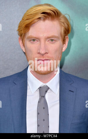 Los Angeles, USA. 05 Aug, 2019. Domhnall Gleeson bei der Weltpremiere des Films "Die Küche: Queens of Crime" an der TCL Chinese Theater. Los Angeles, 05.08.2019 | Verwendung der weltweiten Kredit: dpa/Alamy leben Nachrichten Stockfoto