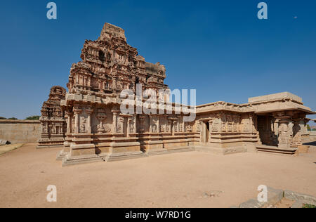 Hazara Rama Tempel, Hampi, UNESCO-heritge Website, Karnataka, Indien Stockfoto