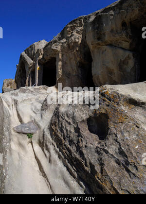 Späte hellenistische Cave City Uplisziche, Shida Kartli, Georgien, Europa Stockfoto