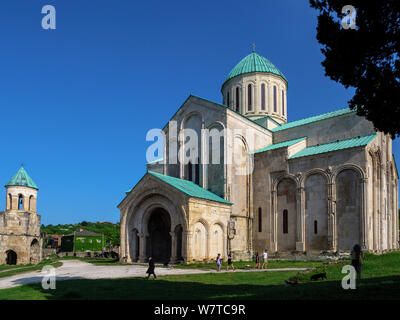 Bagrati-Kathedrale und Glockenturm in Kutaissi, Imeretien - Imereti;, Georgien, Europa Bagrati Kathedrale und Glockenturm, Kutaisi, Inereti, Georgien, E Stockfoto