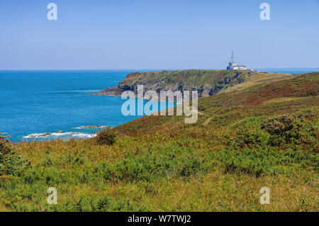 Pointe du Grouin in der Bretagne, Frankreich Stockfoto