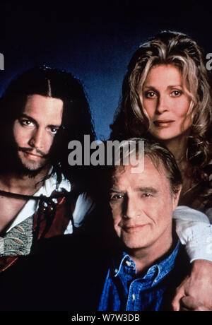 Johnny Depp, Marlon Brando, Faye Dunaway, Don Juan de Marco, 1995 Stockfoto