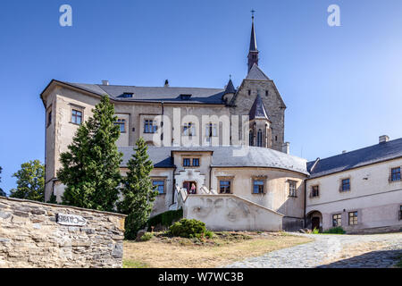 Hrad Šternberk, Olomoucký kraj, Morava, Ceska Republika/: Burg Äœeský schloss, Mähren, Olomouc, Tschechische Republik Stockfoto