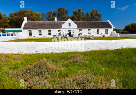 Geelbek Restaurant, West Coast National Park, in der Provinz Western Cape, Südafrika, September 2012. Stockfoto