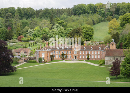 Henley-on-Thames, Großbritannien - 25 Mai, 2013. Stonor Park, einem historischen Landhaus und Park in einem Tal in der Chiltern Hills in der Nähe von Henley-on-Thames, Stockfoto