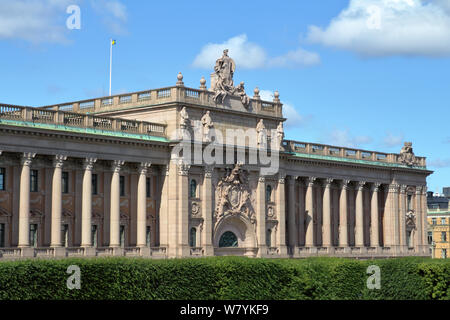 Royal und staatlichen Schlösser in Stockholm, der Hauptstadt Schwedens Stockfoto