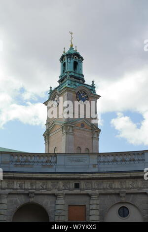 Royal und staatlichen Schlösser in Stockholm, der Hauptstadt Schwedens Stockfoto