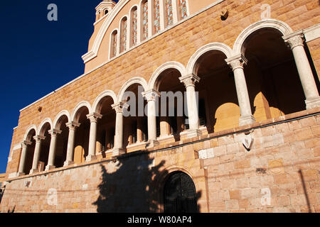 Die Kirche in Jounieh, Libanon Stockfoto