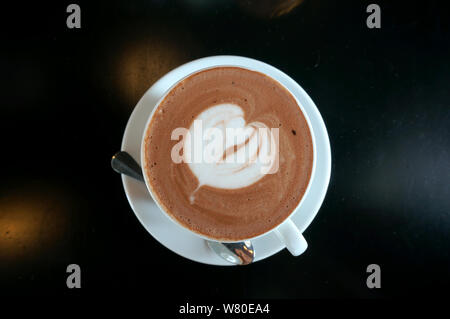 Kaffee-Obertasse Stockfoto