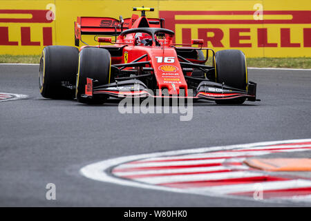 Formel 1 Rennen in dem Stromkreis der Hungaroring Mogyoród Ungarn August 2019 Stockfoto