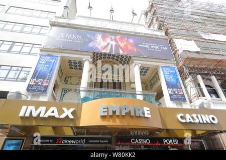 Empire Casino IMAX-Theater in Leicester Square London, Großbritannien Stockfoto