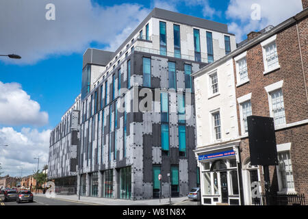 Liverpool John Moores University, Redmonds Building, Liverpool, Stadt, Zentrum, Norden, Norden, Stadt, DE, GB, Großbritannien, Britische, Stockfoto