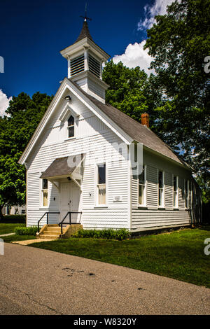 Zentrum Schule Salem historische Bezirk Salem, Connecticut, USA Stockfoto