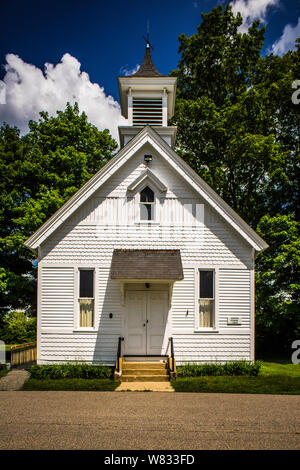 Zentrum Schule Salem historische Bezirk Salem, Connecticut, USA Stockfoto