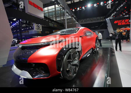Eine FV 2030 elektrische Konzept Auto von Chery auf dem Display während der 14 China (Guangzhou) Internationale Automobil Ausstellung, auch als automatische Guangzh bekannt Stockfoto