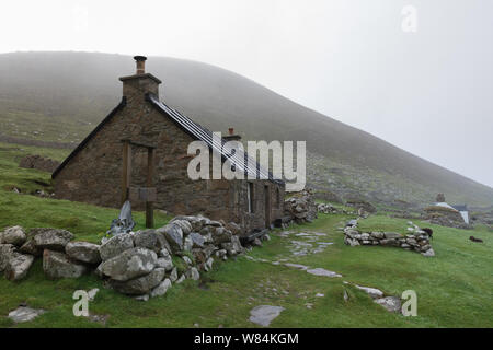 Die Straße auf Hirta, St Kilda Archipel, Großbritannien Stockfoto