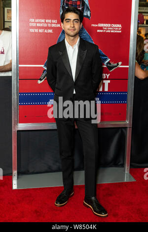 Asbury Park, NJ - 7. August 2019: viveik Kalra besucht Premiere von 'Im Licht' bei Paramount Theater Blind Stockfoto