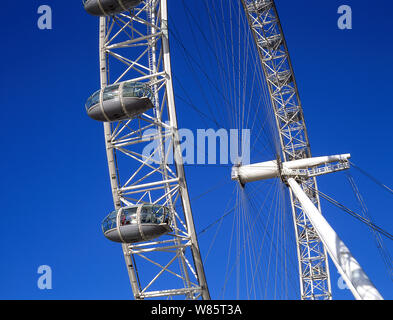 Das London Eye, Jubilee Gardens, London Borough von Lambeth, Greater London, England, Vereinigtes Königreich Stockfoto