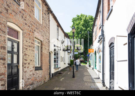 Little Church Lane, Tamworth, Staffordshire, England, Vereinigtes Königreich Stockfoto