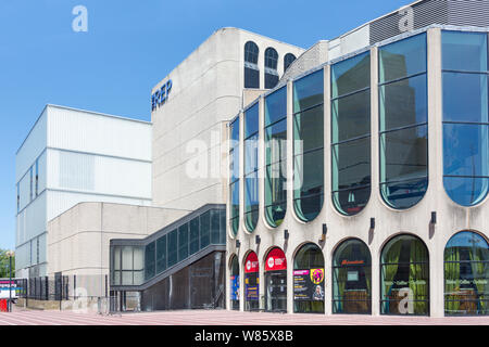 Birmingham Repertory Theatre (Rep), Street, Birmingham, West Midlands, England, Großbritannien Stockfoto