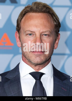 Los Angeles, USA. 07 Aug, 2019. LOS ANGELES, Kalifornien, USA - 07 AUGUST: Schauspieler Ian Ziering kommt an der FOX Summer TCA 2019 All-Star-Party in den Fox Studios am 7. August 2019 in Los Angeles, Kalifornien, Vereinigte Staaten. (Foto von Xavier Collin/Image Press Agency) Quelle: Bild Presse Agentur/Alamy leben Nachrichten Stockfoto