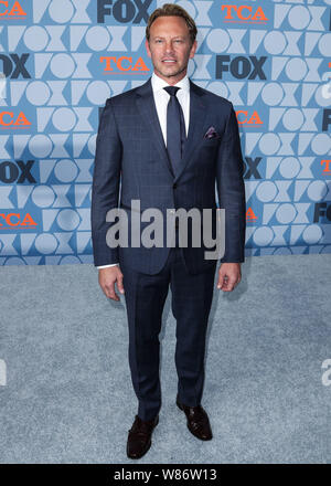 Los Angeles, USA. 07 Aug, 2019. LOS ANGELES, Kalifornien, USA - 07 AUGUST: Schauspieler Ian Ziering kommt an der FOX Summer TCA 2019 All-Star-Party in den Fox Studios am 7. August 2019 in Los Angeles, Kalifornien, Vereinigte Staaten. (Foto von Xavier Collin/Image Press Agency) Quelle: Bild Presse Agentur/Alamy leben Nachrichten Stockfoto