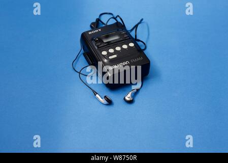 Sony Walkman WM-FX 20. Stockfoto