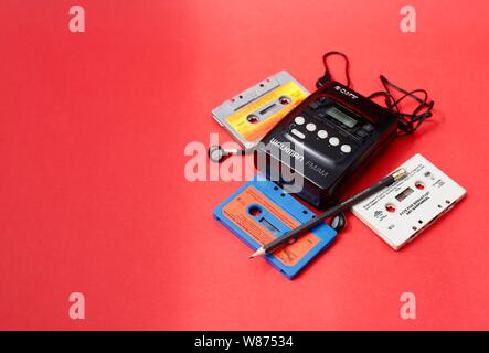 Sony Walkman WM-FX 20. Stockfoto