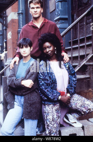 Patric swayze, Demi Moore, Whoopi Goldberg, ghost, 1990 Stockfoto