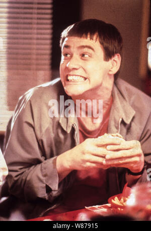 Jim Carrey, Dumm und Dümmer, 1994 Stockfoto