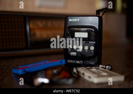 Sony Walkman WM-FX 20. Stockfoto