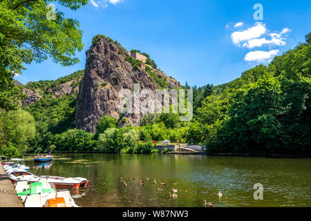 Rheingrafenstein, Bad Münster am Stein Ebernburg, Deutschland Stockfoto