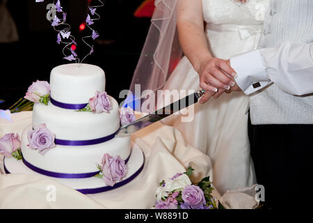 Hochzeitstorte Stockfoto