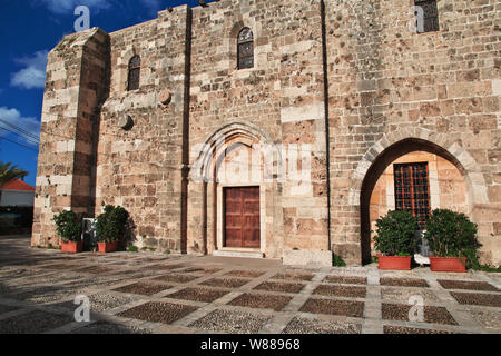 Die Kirche Stadt Byblos, Libanon Stockfoto