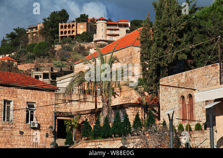 Deir al Qamar Dorf, Libanon Stockfoto