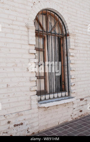 Zu Fuß auf den Straßen von Todos Santos, magische Stadt, in Baja California Sur. Mexiko Stockfoto