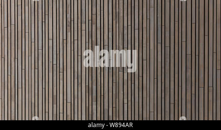 Holz Latten Hintergrund, Textur, dekoratives Material natürliche Farbe Holz- Muster Stockfoto