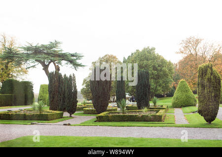 Grundstück an der Keele Hall Stockfoto