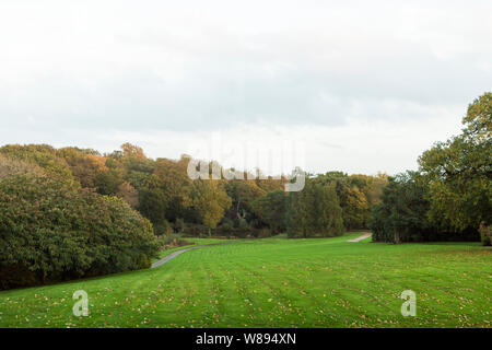 Grundstück an der Keele Hall Stockfoto