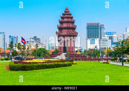 Die Independence Monument oder vimean Ekareach in Phnom Penh, der Hauptstadt von Kambodscha Stockfoto