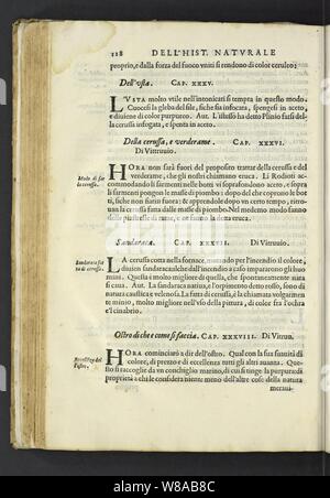 Dell'historia Natvrale di Ferrante Imperato Napoletano Libri XXVIII Stockfoto